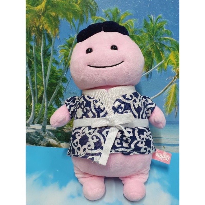 Gấu bông bé mỡ Jibang mặc đồ đẹp