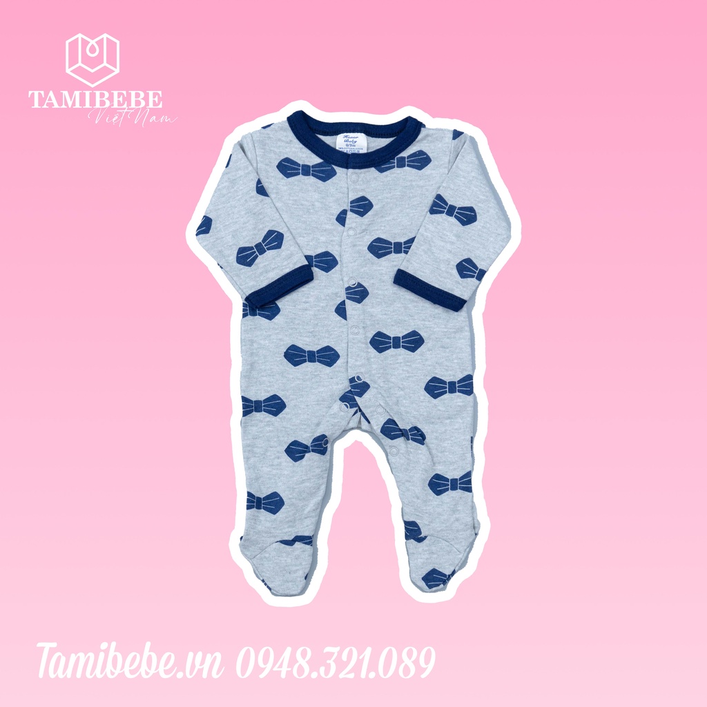 Set Quà Tặng Thôi Nôi Đầy Tháng Em Bé Tamibebe - Quần Áo Sơ Sinh - Gấu Trắng