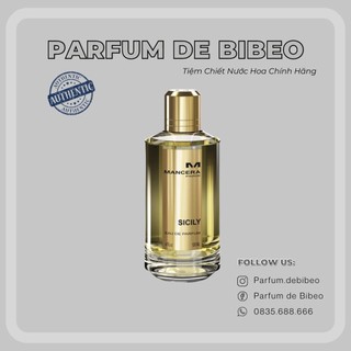 Parfum de Bibeo - Nước hoa thử Mancera Sicily EDP