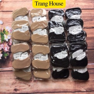 Combo 10 Đôi Hài Da Chân Lali ( 2 Màu Đen và Da ) - TRANG HOUSE