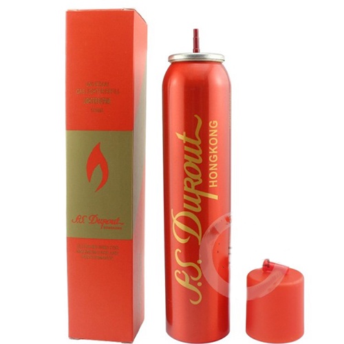 Bình Bơm ga dupont chính hãng cho bật-lửa-hộp-quẹt kèm 51 đầu bơm nhựa các loại bật-lửa-gas-2line
