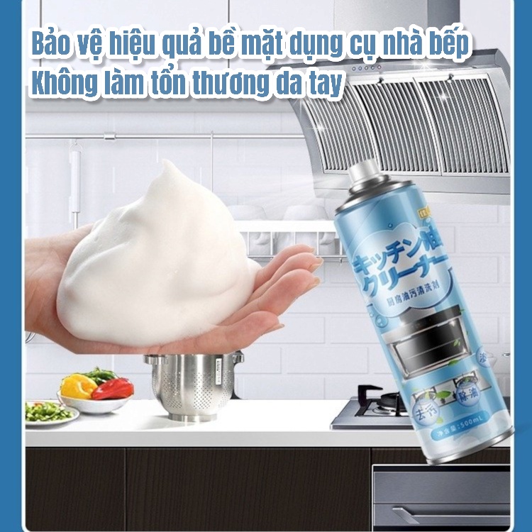 Bình Xịt Tẩy Rửa Dụng Cụ Nhà Bếp Chuyên Dụng Công Nghệ Tiên Tiến Nhật Bản Chai 500ml