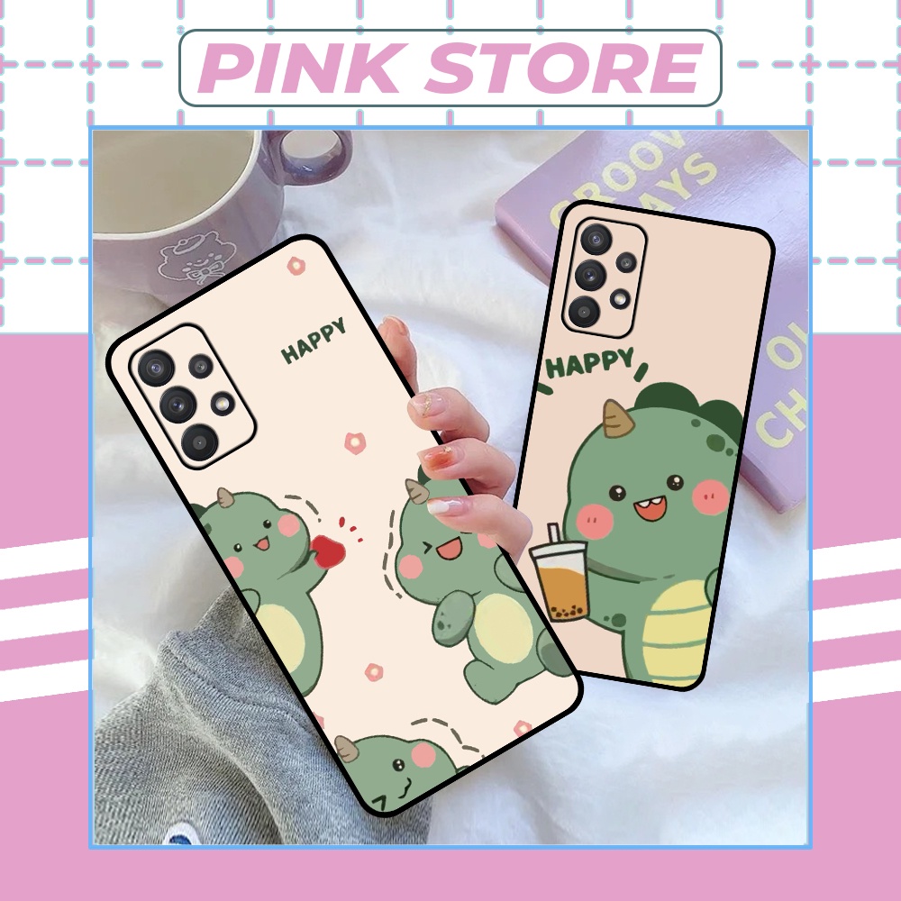 Ốp lưng Samsung A32 4G 5G / A52 / A52s / A72 siêu đẹp in hình khủng long chibi dễ thương