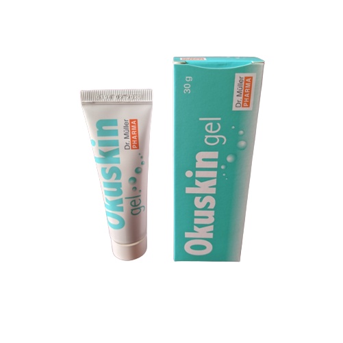 OKUSKIN  Gel bôi vết thương hở  - Ngăn ngừa sẹo, Rạn da... 30g