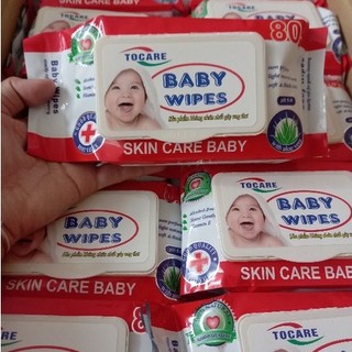Khăn giấy ướt baby wipes 80g- siêu rẻ,