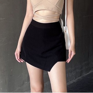 Quần Váy chữ A lưng cao ONHouse may 2 lớp có lót quần cùng chất liệu, có tà giả váy cả 2 mặt mix crop hở lưng