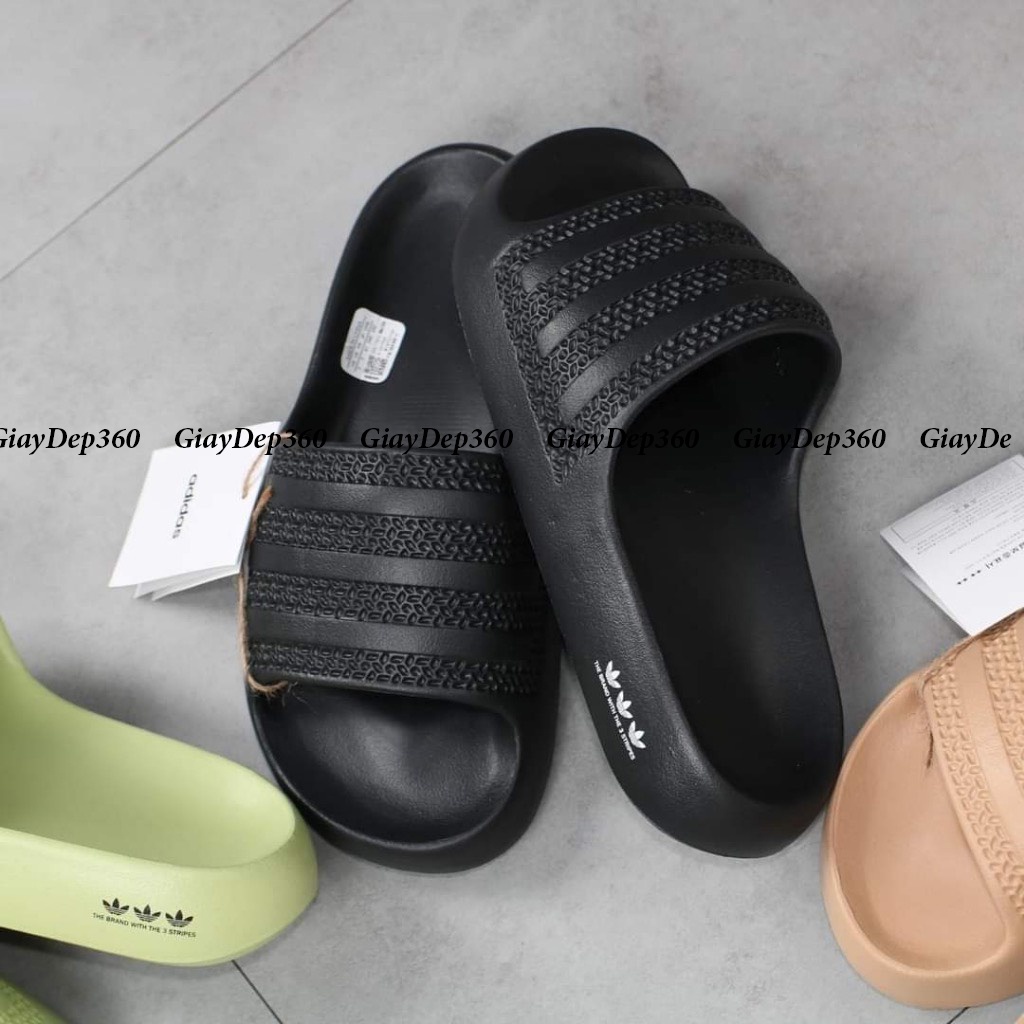 Dép đúc quai ngang adjdas Ayoon  nguyên khối,dép đúc nam nữ cao câp ful box