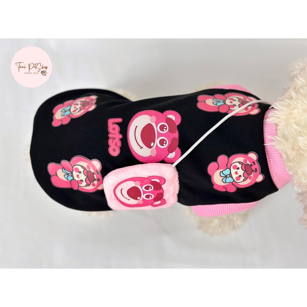 Áo Cho Chó - Áo Ba Lỗ Gấu Lotso - Quần Áo Cho Chó Mèo Thú Cưng Cao Cấp Tanipetshop