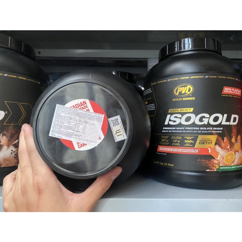 Bột đạm dinh dưỡng thể thao thể hình ISO GOLD 2.3KG hỗ trợ tăng cơ từ thương hiệu PVL