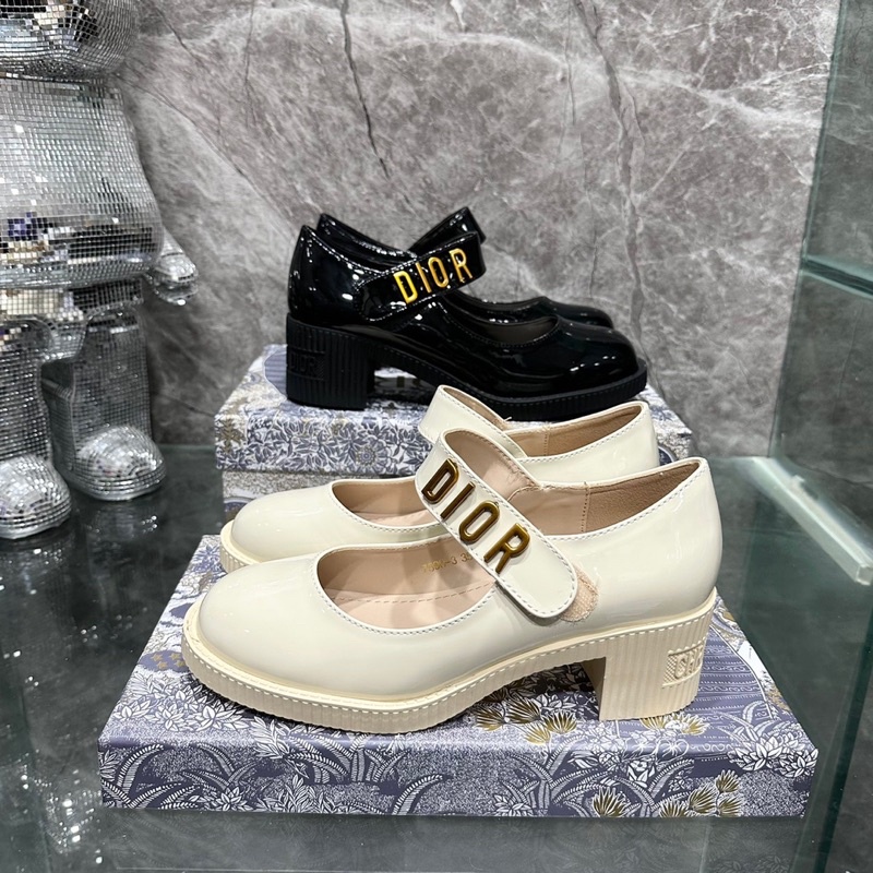 Giày dior da bóng full box