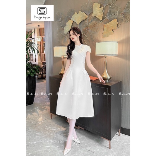 ĐẦM TAFTA LY SƯỜN THIẾT KẾ ĐI TIỆC