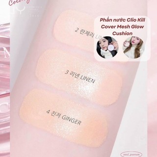 Phấn Nước 𝑪𝑳𝑰𝑶 𝑲𝑰𝑳𝑳 𝑪𝑶𝑽𝑬𝑹 𝑴𝑬𝑺𝑯 𝑮𝑳𝑶𝑾 𝑪𝑼𝑺𝑯𝑰𝑶𝑵