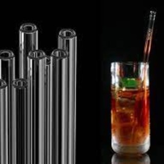 Hộp set combo 3 loại ống hút thủy tinh cao cấp shcott + cọ rửa