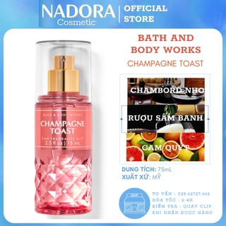 Xịt Thơm Toàn Thân Bath And Body Works Champagne Toast MIST