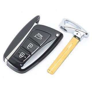 Vỏ chìa khoá Smartkey xe HUYNDAI Santafe 3 nút