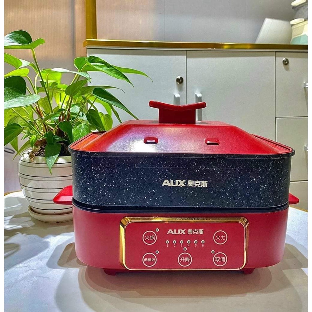 Nồi Lẩu Điện Thang Máy AUX 4L công suất 1800W - Bảo hành 12 tháng - Befoyo