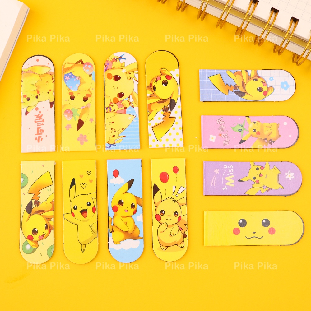 Bookmark nam châm, đánh dấu trang hình Pikachu dễ thương cute PK0081 TooYoo