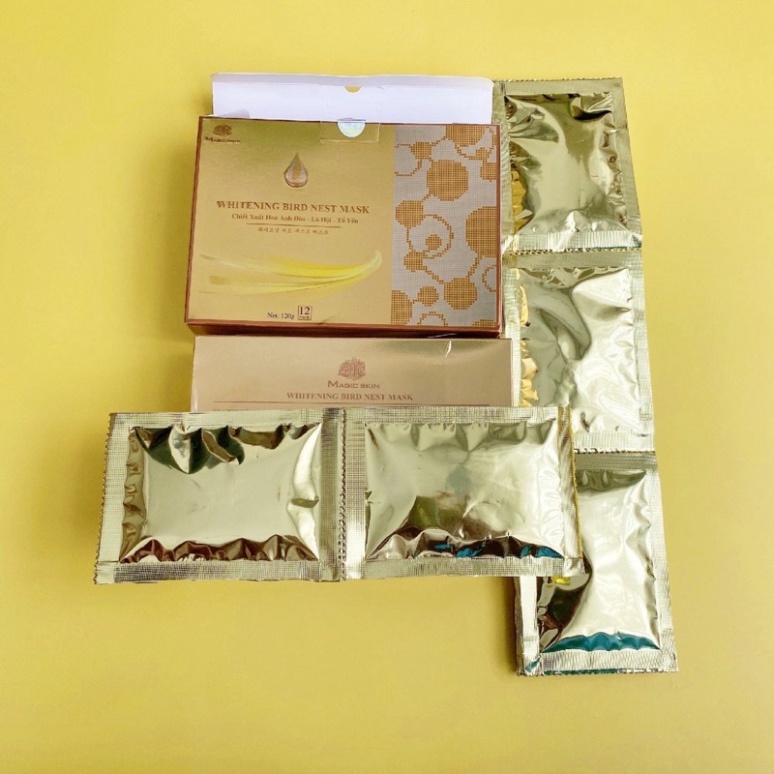 MẶT NẠ Ủ TRẮNG DỊCH YẾN MagicSkin Whitening Bird Nest Mask