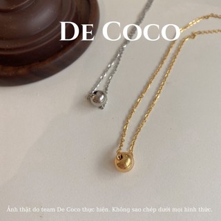 Dây chuyền DECOCO ACC Basic ball DECOCO ACCESSORIES