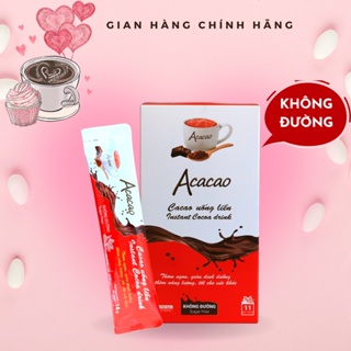 Bột cacao hòa tan KHÔNG ĐƯỜNG Acacao đậm vị ca cao