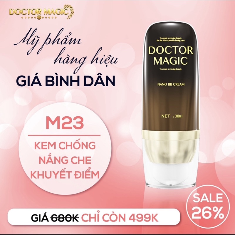 Kem chống nắng, che khuyết điểm Doctor Magic