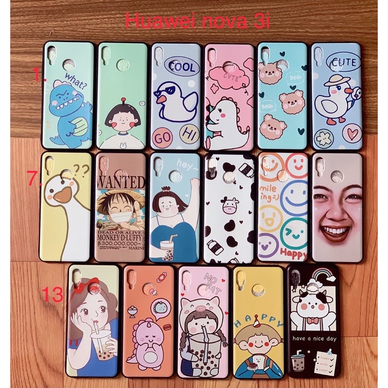 Ốp dẻo Huawei Nova 3i