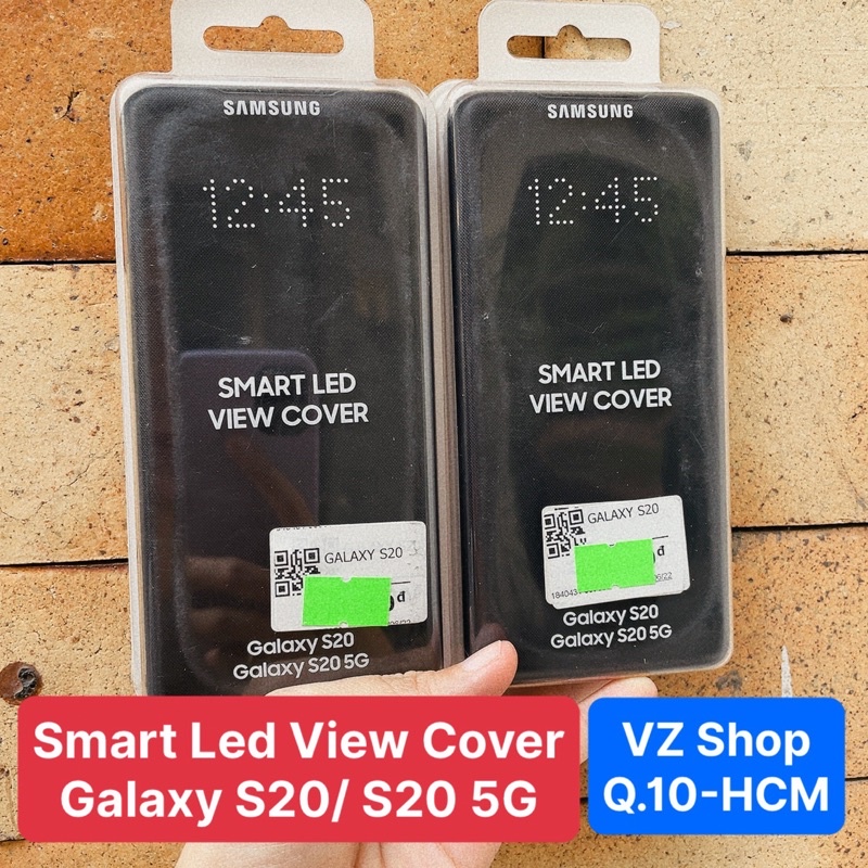 Chính hãng-Có ngăn đựng thẻ-Bao da Smart Led View Cover cho Galaxy S20/ S20 5G