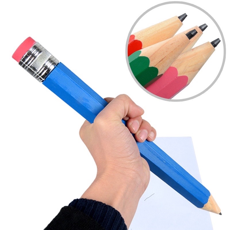 Bút Chì Khổng Lồ Mẫu Mới Độc Lạ Cho Học Sinh bút viết được