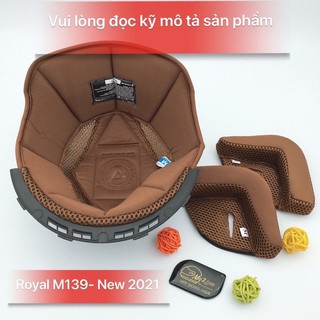 Bộ Lót Mũ Bảo Hiểm 𝐑𝐎𝐘𝐀𝐋 𝐌𝟏𝟑𝟗 - Lót Thay Thế mới nhất 2021