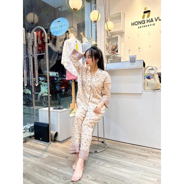 Set ngủ hoa nhí hãng ULLALA KOREAN (giá gốc hơn 2 củ)