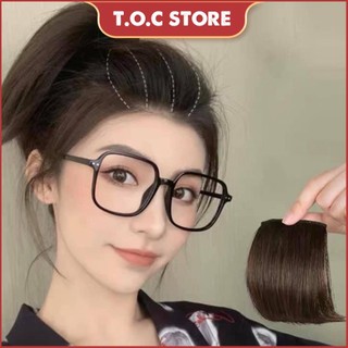 Tóc Kẹp Phồng - Kẹp Phồng Chân Tóc, giá 1 bên làm từ tóc tự nhiên