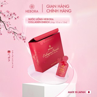 Hebora Collagen Enrich Damask Rose Water Nhật Bản