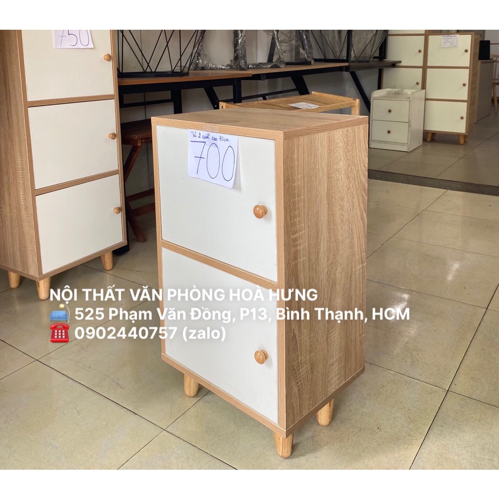 TỦ LOCKER MINI 2 CÁNH CAO 70CM, FREE SHIP HCM