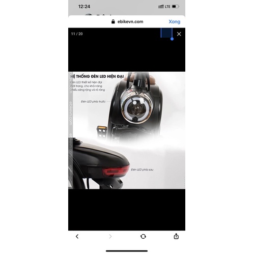 Xe đạp điện  LIHAZE THELI 3 chỗ ngồi