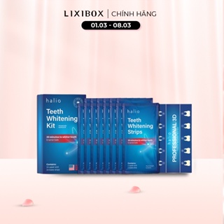 Set 14 Miếng Dán Trắng Răng Không Ê Buốt Halio Teeth Whitening Kit