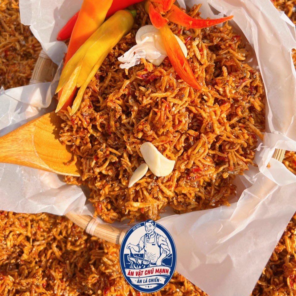 Cá Cơm Sữa Rim Giòn