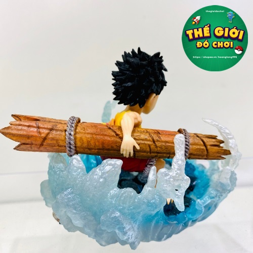 (Có hộp, Full Box) Mô hình One Piece Monkey D. Luffy có đèn LED siêu đẹp Cao 8cm