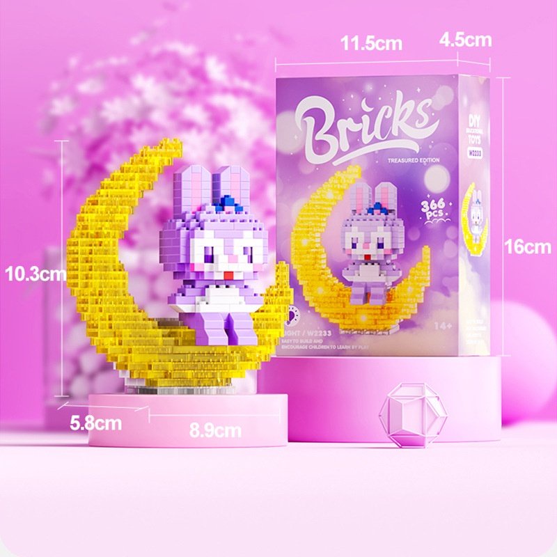 Lego phát sáng brick nhân vật hoạt hình