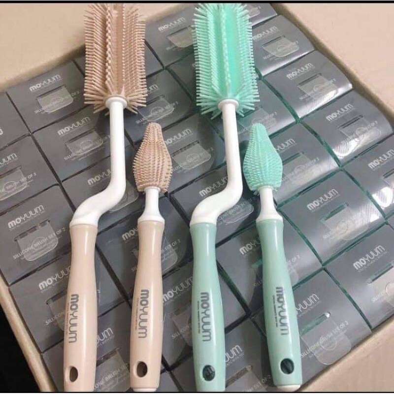 Cọ bình sữa Moyuum, cọ bình sữa silicon