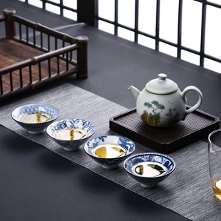 Chén Sứ Cảnh Đức Dáng Nón Dùng Uống Trà