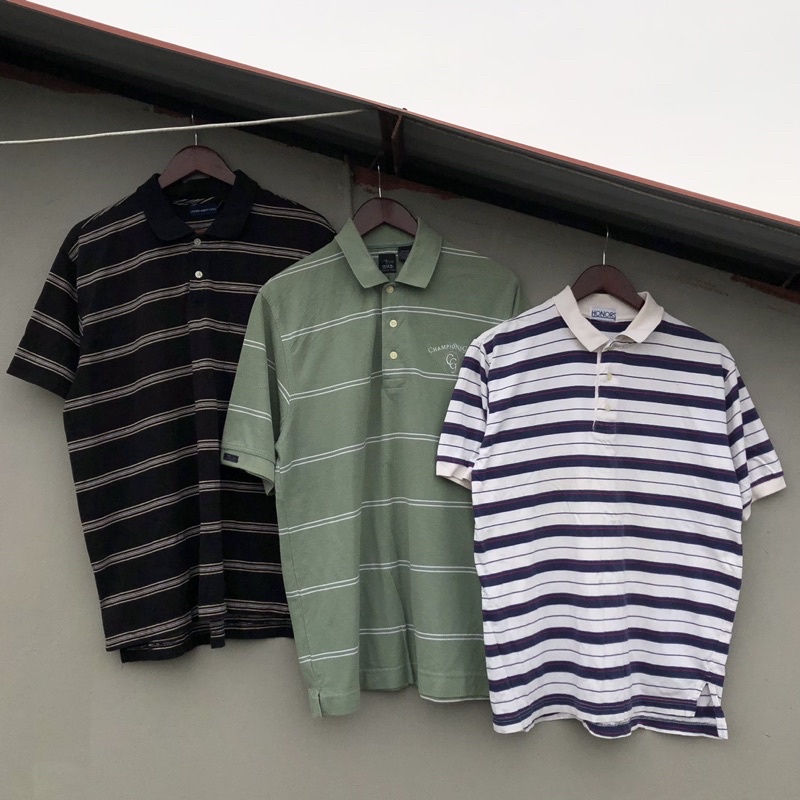 ÁO POLO SỌC 2HAND