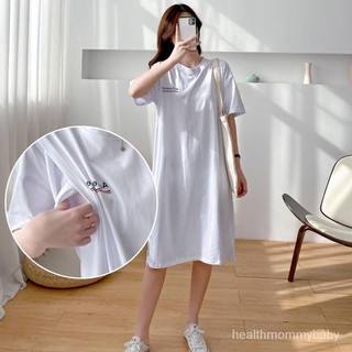  Trang Phục Bà Bầu Váy Ngủ Cho Con Bú Sau Sinh Váy Liền Tay Ngắn DàiTÁo Sơ Mi Đi Chơi  Áo Cho Con Bú 