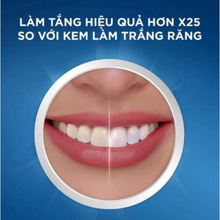 Combo 4 Gói Miếng dán trắng răng Crest 3D White (Professional Effects / Glamorous / Gentle Routine/ENAMEL SAFE )
