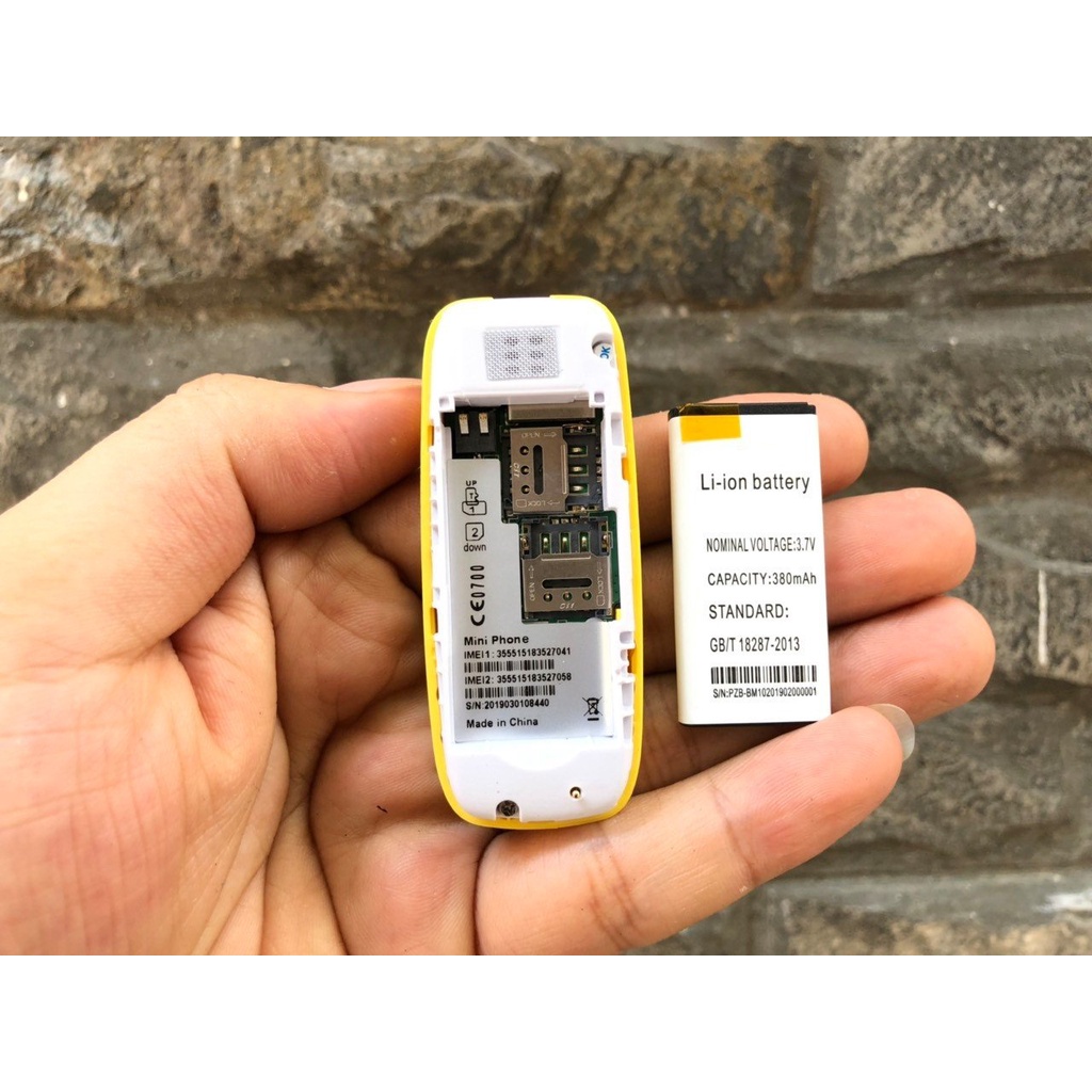 Điện thoại mini L8STAR 3310 2 sim 2 sóng, tính năng thay đổi giọng nói, pin trâu