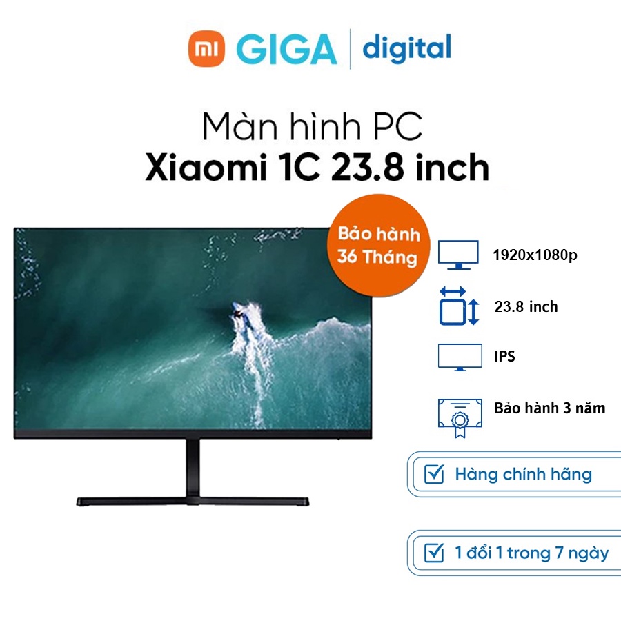 [BẢN QUỐC TẾ] Màn hình máy tính Xiaomi 1C Mi Desktop Monitor full VAT 23.8 inch (BHR4510GL)- Bảo hành 36 tháng