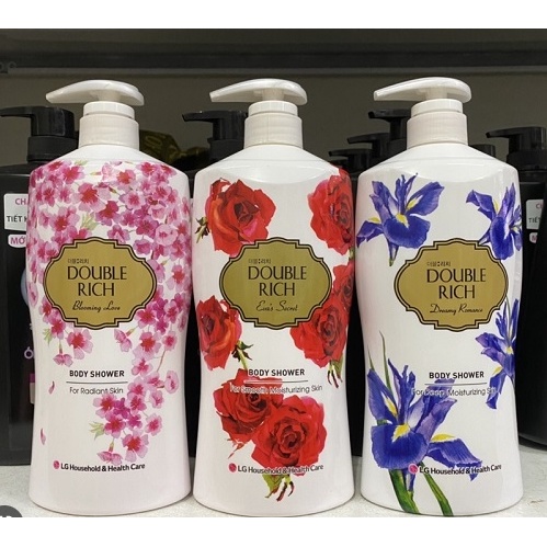 Sữa tắm dưỡng ẩm Double Rich 550ml- 800ml