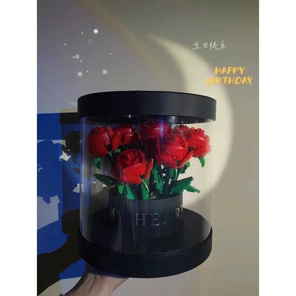 Hộp hoa lego tặng ny - order 2 tuần