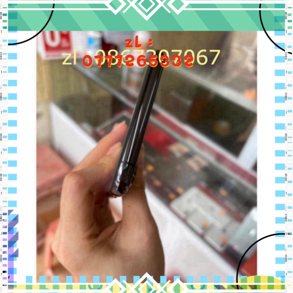 Điện thoại Xs..max mầu đen ram 4.gb máy đầy đủ phụ kiện CP 2 SD2 chính hãng