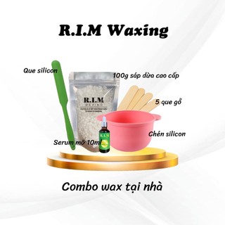 Combo Wax Tại Nhà ( Sáp + Chén + Mỡ Trăn)