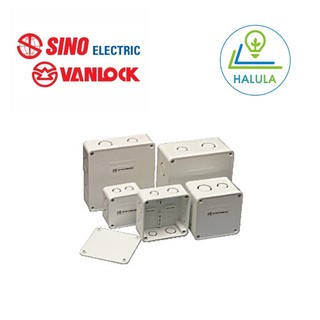 Hộp nối dây tự chống cháy sino 80x80x50 & 160x160x50